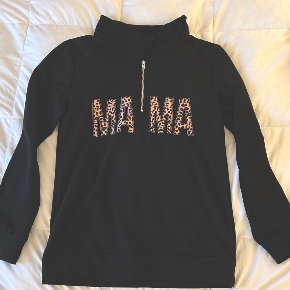 MAMA 1/4 Zip-up Small